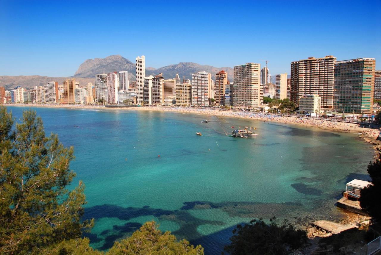 Moderno Apartamento Zona Playa De Levante Benidorm Exteriör bild